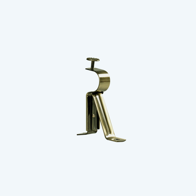 leaves curtain finial Custom curtain rod and curtain accessories single bracket