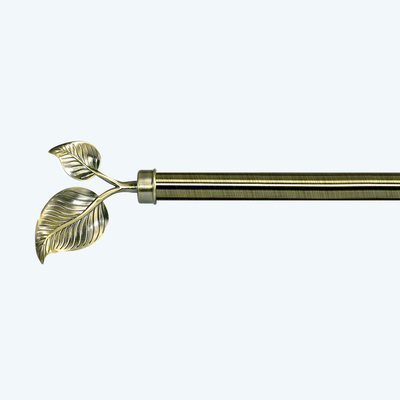 leaves curtain finial Custom curtain rod and curtain accessories single bracket